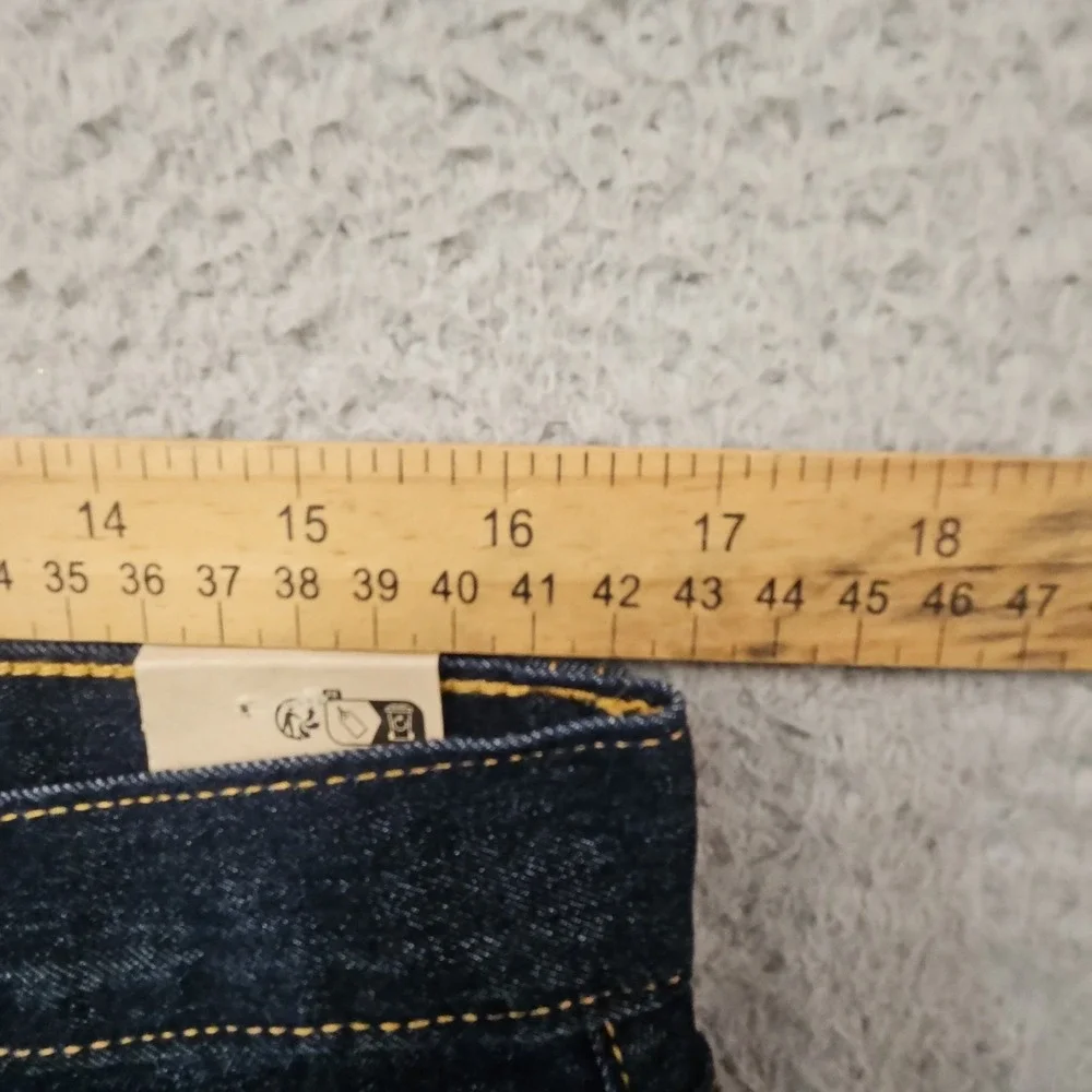 Levis Wedgie Fit Jeans Womens 32 Blue High Rise Denim Heritage Dark Wash Preppy